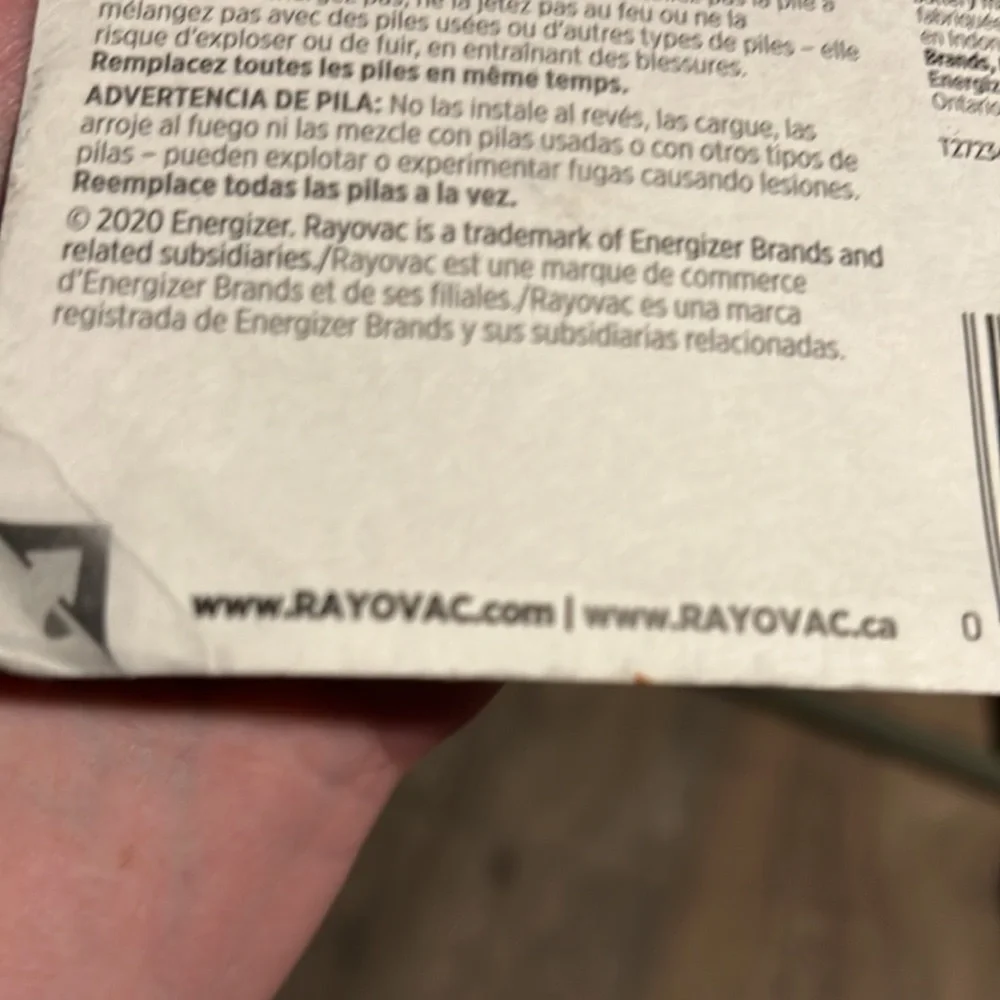 Ray-O-Vac LED flashlight New in package BEH1D-BA